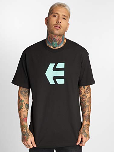 etnies Camiseta Mod Icon Negro (S, Negro)