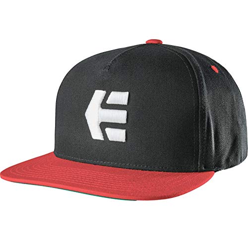 Etnies Icon Snapback Cap negro/rojo Talla única