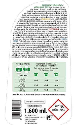 eucagreen detergente ecológico 1,6 L