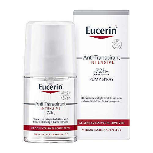 Eucerin Anti transpirant Intensivo 72H atomizador, 30 ml