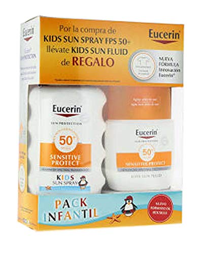 EUCERIN KIDS SUN SPRAY FPS 50+ REGALO KIDS SUN FLUID