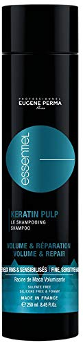 Eugene Perma profesional champú (Keratina Pulp Essentiel para Donner volumen/Réparer los Cabello Fino 250 ml