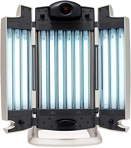 Eurosolar - Solario facial y solario del cuerpo superior (Facial Tanner para bronceador), bronceador facial