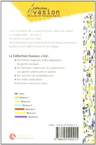EVASION NIVEAU 1 FOLIE D'OURS + CD (Evasion Lectures FranÇais) - 9788429409215