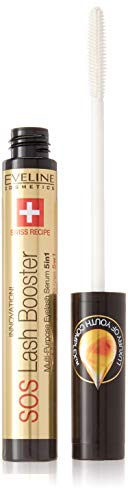 Eveline Cosmetics SOS Lash Booster – Sérum de pestañas 5 en 1, 1 unidad de 10 ml