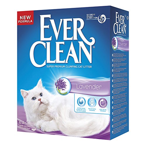 Ever Clean Arena para Gatos Lavender Cumpling, 10 litros, Perfumada, 9000 g