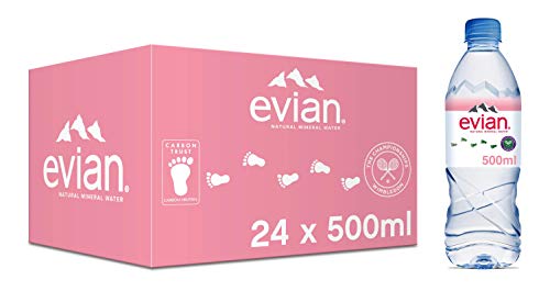 Evian Still Water - Pack Size = 24x500ml