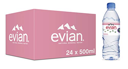 Evian Still Water - Pack Size = 24x500ml