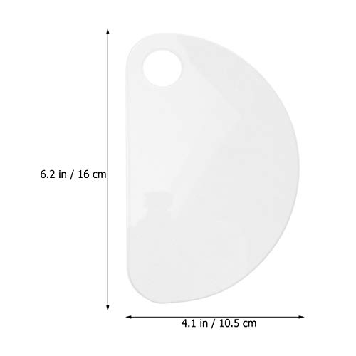 EXCEART Paleta de Maquillaje de Mezcla Cosmética Paleta de Arte de Uñas Herramienta de Paleta de Acero Inoxidable para Suministros de Maquillaje de Pestañas de Sombra de Ojos