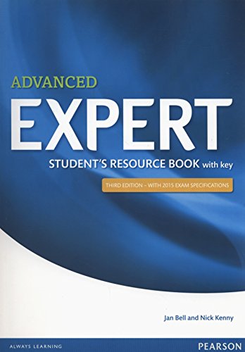 Expert Advanced 3rd Edition Student's Resource Book with Key