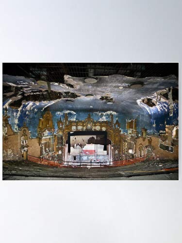 Exploration Rko New Urban Mold York Theater Eith Queens K Theatre Abandoned Impresionantes carteles para la decoración de la habitación impresos con la última tecnología moderna sobre papel semibril