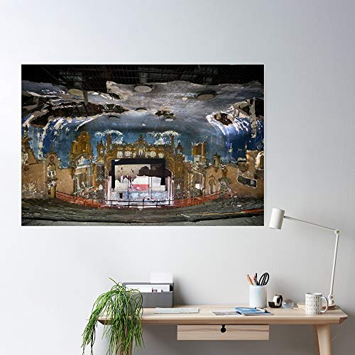 Exploration Rko New Urban Mold York Theater Eith Queens K Theatre Abandoned Impresionantes carteles para la decoración de la habitación impresos con la última tecnología moderna sobre papel semibril