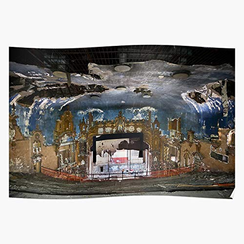 Exploration Rko New Urban Mold York Theater Eith Queens K Theatre Abandoned Impresionantes carteles para la decoración de la habitación impresos con la última tecnología moderna sobre papel semibril