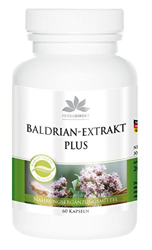 Extracto de Valeriana, lúpulo y melisa – 60 cápsulas