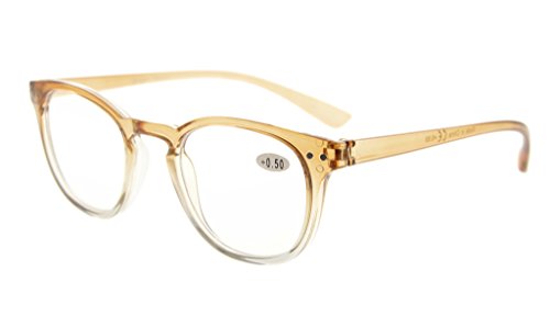 Eyekepper Vidrios de lectura de las mujeres de los lectores de la manera (Marrón-claro Marco, 1.75)