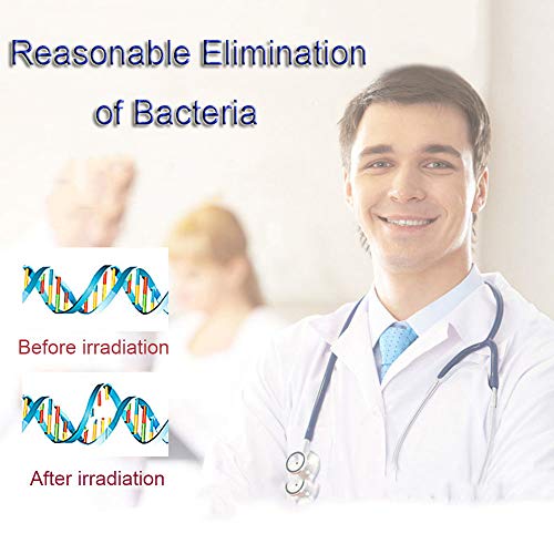 F-XW Lámpara de Desinfección UV + Ozono 150W, Luz Germicida Portátil, Clínica Casera Grande, Esterilización 360°, para Fábricas/Hotel/Jardines de Infancia