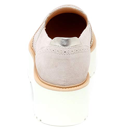 F4148 Sneaker Donna Grey/Platinum HOGAN H355 Grigio/Platino Slip on Shoe Woman [37]