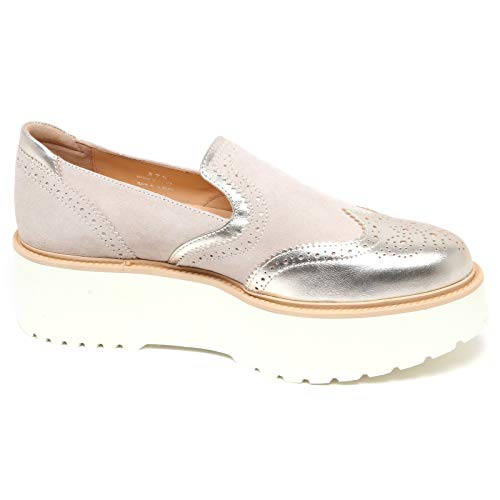 F4148 Sneaker Donna Grey/Platinum HOGAN H355 Grigio/Platino Slip on Shoe Woman [37]