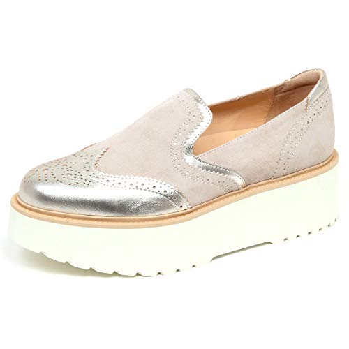 F4148 Sneaker Donna Grey/Platinum HOGAN H355 Grigio/Platino Slip on Shoe Woman [37]
