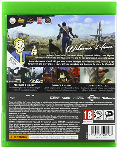 Fallout 4 - Xbox One [Importación inglesa]