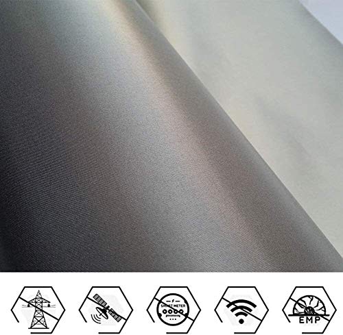 Faraday Tela - Puesta A Tierra emi/RFID De Blindaje, Teléfono Celular/Wi-Fi/Bluetooth El Bloqueo De Grado Militar De Bricolaje Blindaje Tela (Size : 5m)