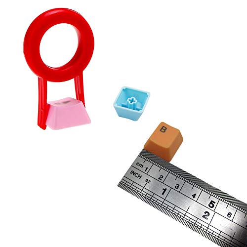 Feicuan 37 Keys Cap Cover Case ABS Colorful Replacement Keycap Universal para Teclado mecánico -Light Color,Top Print