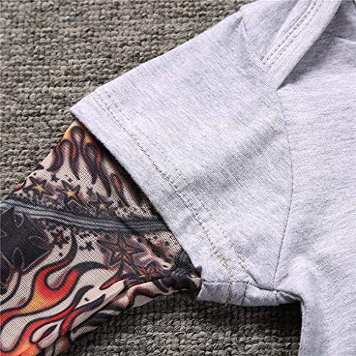 FELZ Peleles Bebe Niña Recien Nacido Mono Invierno Bebe Niño Bautizo Una Pieza para Niños,Mangas De Tatuaje, Navidad, 3-24 Meses, Gris/Negro