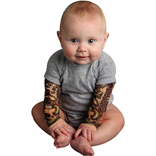 FELZ Peleles Bebe Niña Recien Nacido Mono Invierno Bebe Niño Bautizo Una Pieza para Niños,Mangas De Tatuaje, Navidad, 3-24 Meses, Gris/Negro