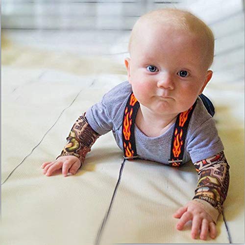 FELZ Peleles Bebe Niña Recien Nacido Mono Invierno Bebe Niño Bautizo Una Pieza para Niños,Mangas De Tatuaje, Navidad, 3-24 Meses, Gris/Negro