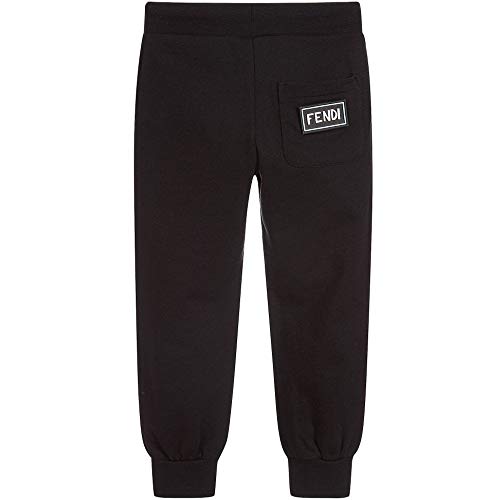 Fendi niños de Bolsillo Trasero Logo Black 12 Years