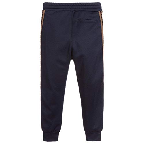 Fendi niños Logo Sudor Trousers Navy 12 Years