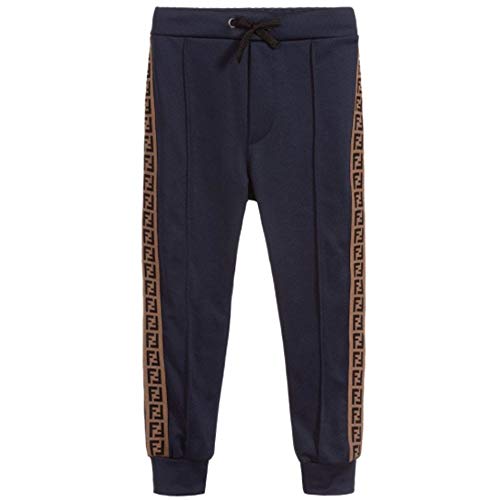 Fendi niños Logo Sudor Trousers Navy 12+ Years