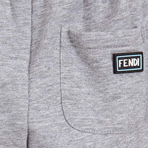 Fendi niños pequeño Logo Corredores Gris 10 Years Grey