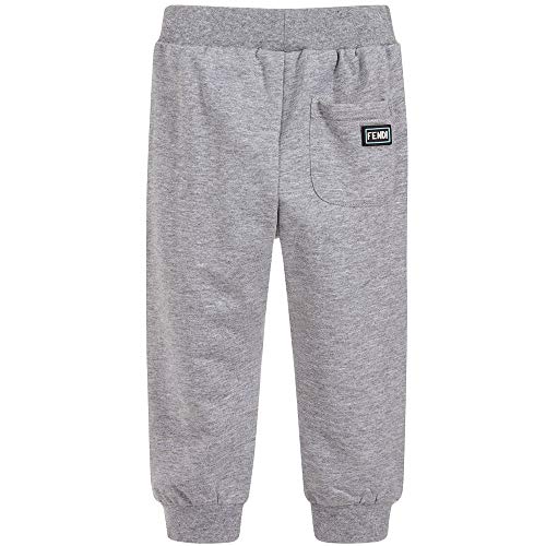 Fendi niños pequeño Logo Corredores Gris 10 Years Grey