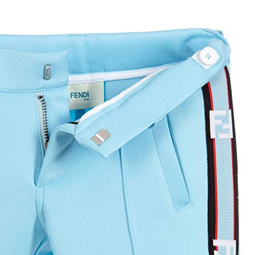 Fendi niños Pierna Logotipo de Neopreno Corredores 10 Years Light Blue