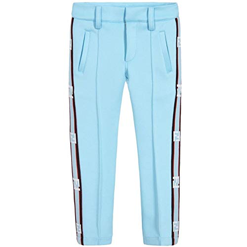 Fendi niños Pierna Logotipo de Neopreno Corredores 10 Years Light Blue