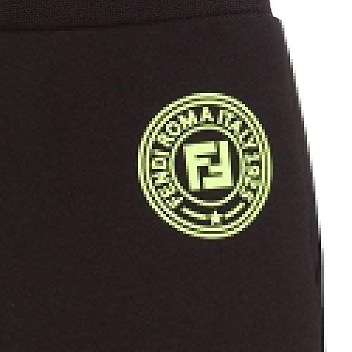 Fendi niños Sello Logo Joggers Black 12+ Years