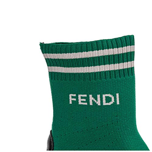 Fendi ninos Zapatillas Altas Verde 31 EU