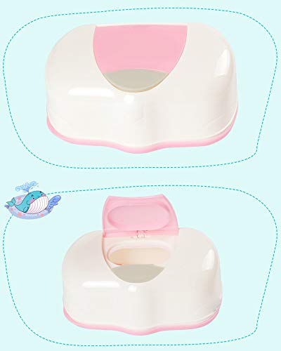 FHFF Caja de pañuelos Caja De Pañuelos Húmedos Caja Automática De Plástico Caja De Pañuelos Reales Toallitas para Bebés Prensa Diseño Emergente Pañuelos para El Hogar   España