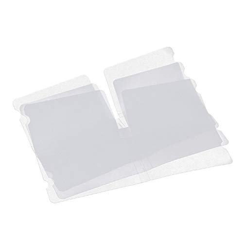 Fiesta Cotigo Estuche para Guardar Mascarillas Portátil,Mini Caja Plegables Transparente para Mascaras de Almacenamiento de Plástico - Paquete de 12 (Estuche de almacenaje)