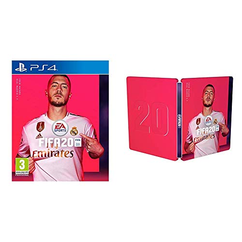 FIFA 20 - Edición Estándar (PS4) + Steelbook FIFA 20 - Edición estándar (No incluye juego)