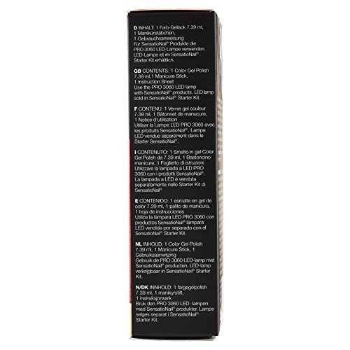 Fing'rs Sensationail Gel de Uñas Tono Scarlet Red - 7.39 ml (71593)