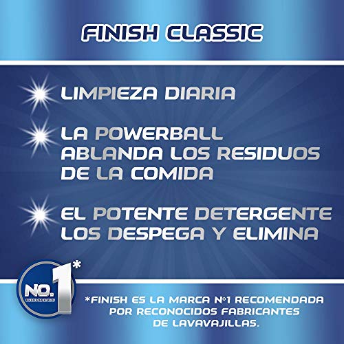 Finish Powerball Classic Pastillas para el Lavavajillas, Formato Megapack - 171 Pastillas