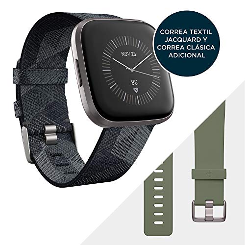 Fitbit Versa 2, el smartwatch que te ayuda a mejorar la salud y la forma física, y que incorpora control por voz, puntuación del sueño y música - Edición Especial