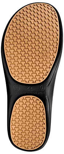 FitClog - Calzado especializado Certificado - diseñado para largas Horas de Trabajo diarias - Negro (40 EU, Negro)
