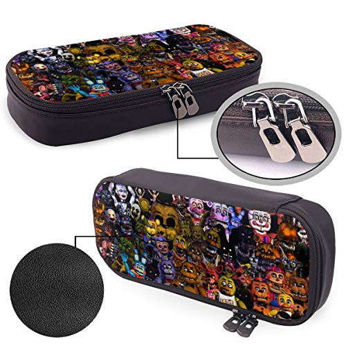 Five Nights at Freddy's - Estuche para lápices, gran capacidad, con varios compartimentos para niños y niñas