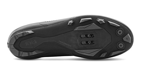 Fizik X5 Terra Calzado Ciclismo, Unisex Adulto Hombre, Zapatillas de Ciclismo, X5TERRA18-1010-41, Negro, 41