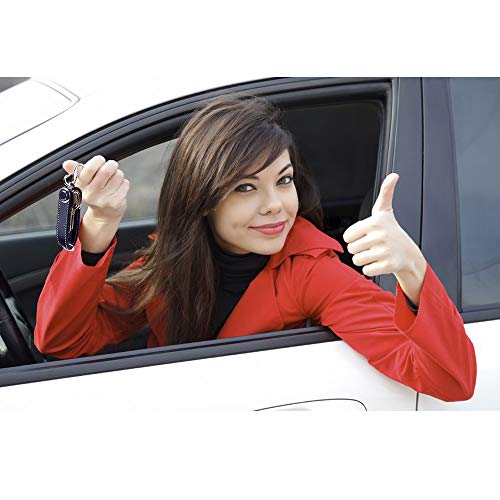 flintronic Organizador de Llaves | Llavero de Cuero Genuino | Titular de la Llave de Bolsillo Inteligente con un Elegante Estuche para Regalo (Sostiene Entre 7 y 9 Teclas Múltiples) - Azul