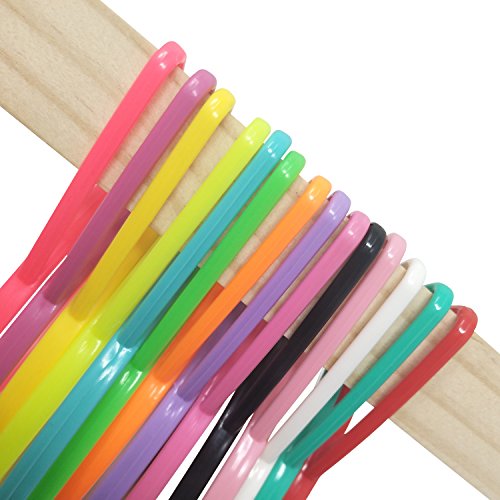 Flying swallow 14 Piezas diademas con orejas de gato de plástico, disfraces o fiestas, mujeres y niñas