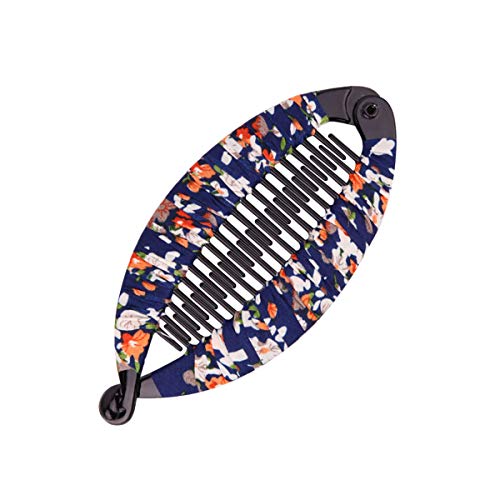 Fodattm - Juego de 6 pinzas de pelo estilo bohemio, diseño de plátano para el pelo, para mujeres (pequeñas)